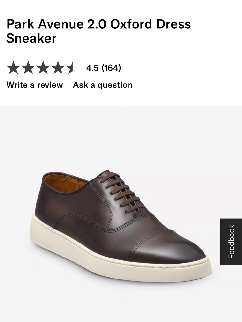 Park Avenue 2.0 Oxford Dress Sneaker